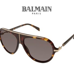 Balmain 60MM Dark Tortoise Sunglasses 😎